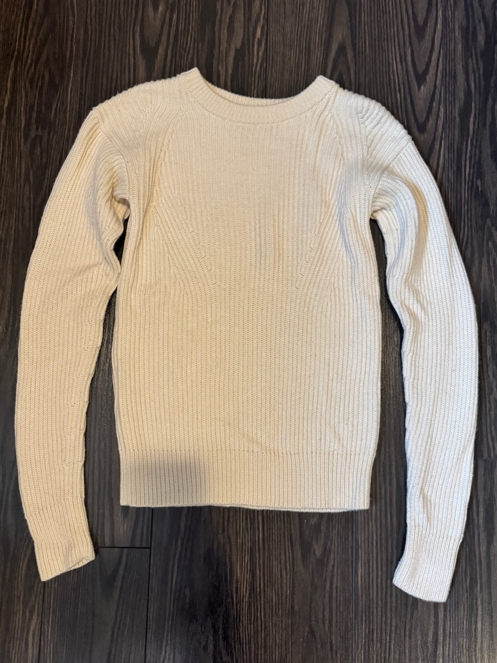 Ann Taylor Classic Cream Knit